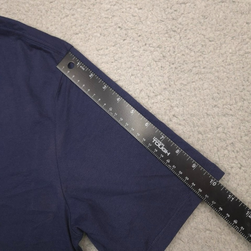 Nike "The Beast Never Stops" Graphic T-Shirt Navy Blue XL Athletic Cut - Picture 10 of 12